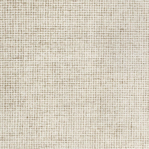 2' X 2' Beige And Ivory Wool Checkered Hand Tufted Square Rug