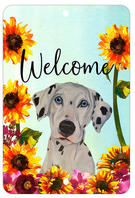 Dalmatian - HHS Welcome Indoor/Outdoor Aluminum Sign