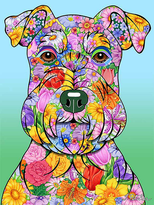 Sheltie - Tomoyo Pitcher Flowers Garden Flag