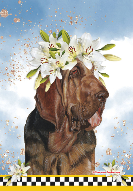 Yorkies - Best of Breed Pipsqueak Productions Outdoor Flag