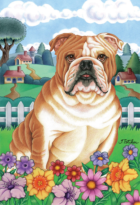 German Shepherd - Best of Breed Dean Russo House and Garden Flag