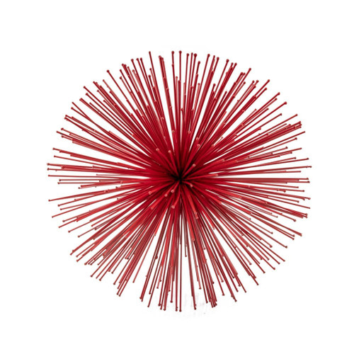Erizo Spiked Large Red Sphere