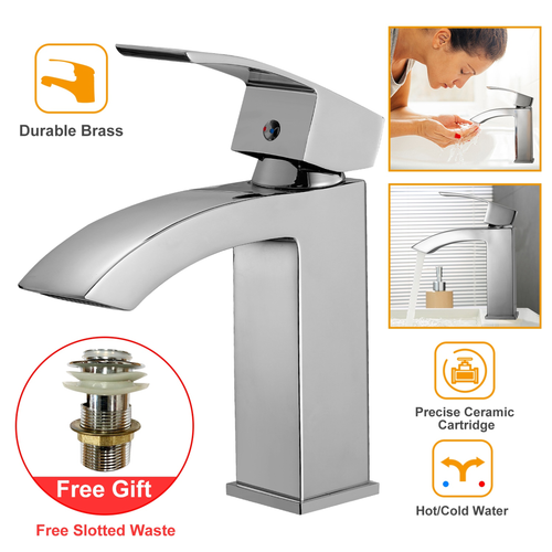 Bathroom Sink Faucet Waterfall Basin Faucet 