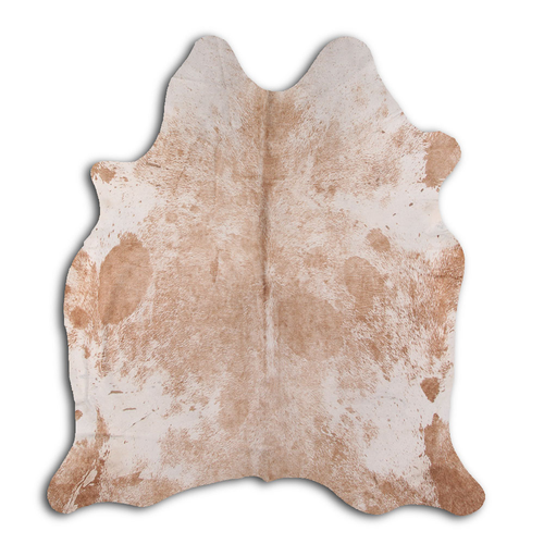PRINTED HAIR ON COWHIDE PRINTED SALT AND PEPPER