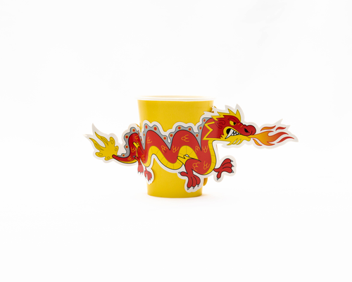 Ninja Cups with Dragon Sleeves