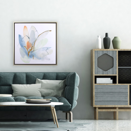 Colorspray II Silver Floater Frame Wall Art
