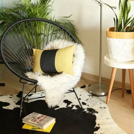 Boho-Chic Decorative Jacquard Throw Pillow
