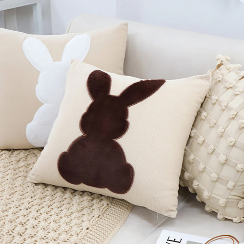 Bunny Silhouette Pillowcase