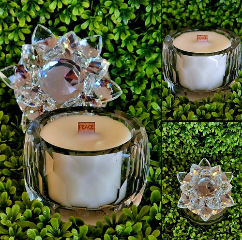 Luxe Crystal Soy Candle