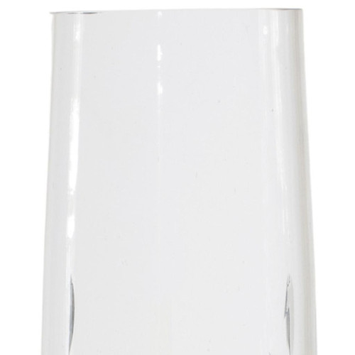 9" Clear Round Glass Table Vase