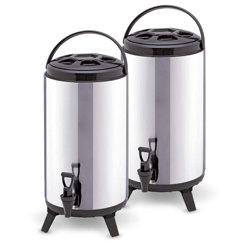 Pack L Portable Insulated Brew Pot with Dispenser HotCold Coffee, Tea, Beer Barrel