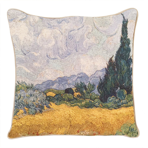 Van Gogh A Wheatfield Pillowcase/Cushion Cover 