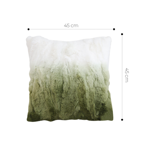 Ombre Faux Fur Pillowcase
