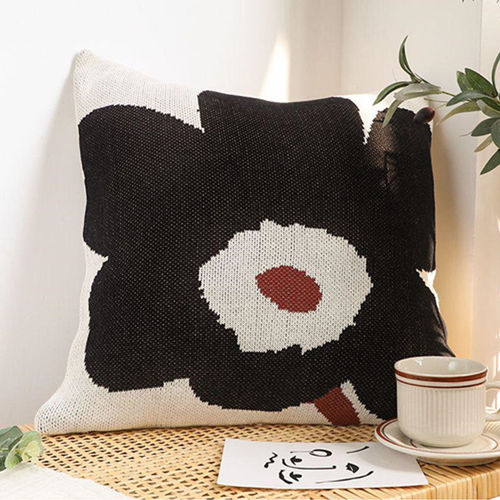 Floral Bloom Pillowcases Elegant Decorative Cushion Covers for Sofa, BedHome Dcor