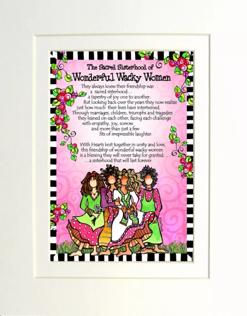 Sacred Sisterhood Themed Gifty Art
