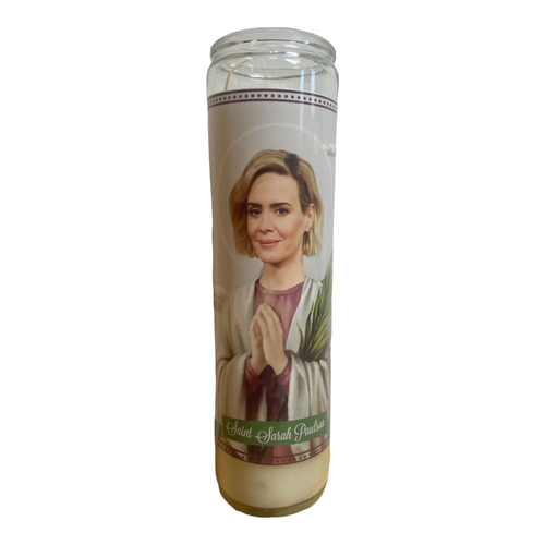 Sarah Paulson Devotional Prayer Saint Candle