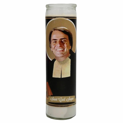 Carl Sagan Devotional Prayer Saint Candle