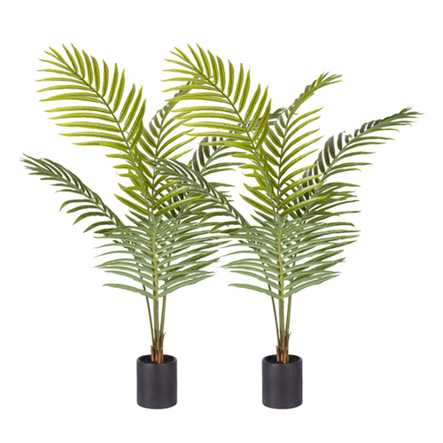 Artificial Indoor Rogue Areca Palm Tree Fake Tropical Plant Home Office Decor
