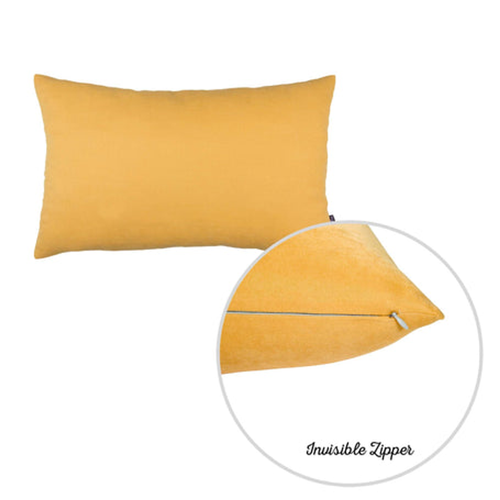 Farmhouse Square and Lumbar Solid Color Throw Pillows Set