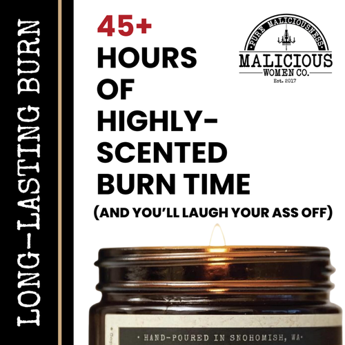 I'm a MotherF'n Taurus (Apr 20-May 20) The Zodiac B*TCH 9oz Zodiac Candle Malicious Women Co