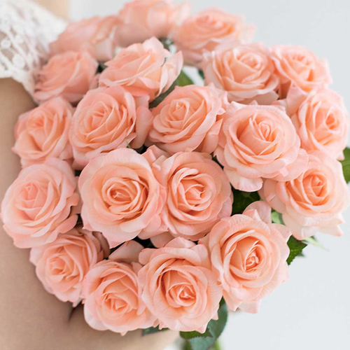 pcs Artificial Silk Flower Fake Rose Bouquet Table Decor Champion