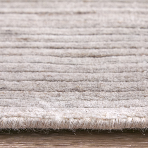 10' X 14' Ivory And Tan Handmade Indoor Outdoor Area Rug