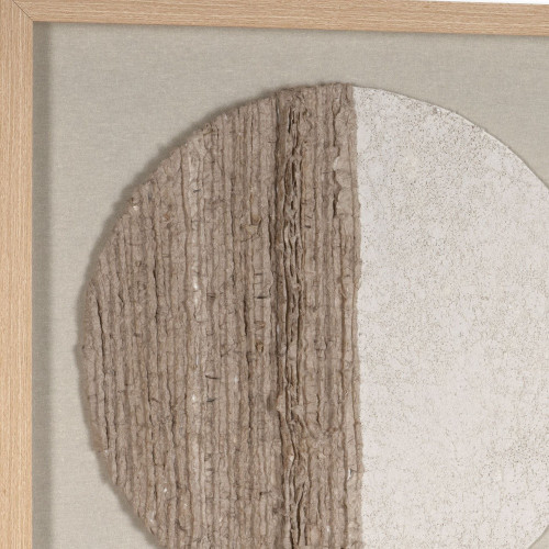 Equilibrium Essence Brown Shadowbox Textual Art Wall Art