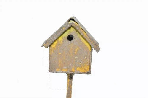 MiniGarden Fairy Garden Miniature Bird House Pick