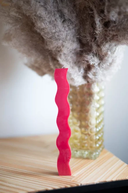 Wavy Taper Candle Collection