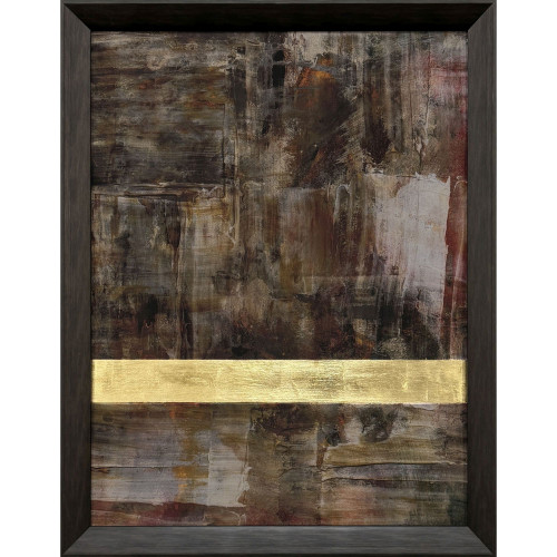 Molten Patina II Brown Framed Wall Art