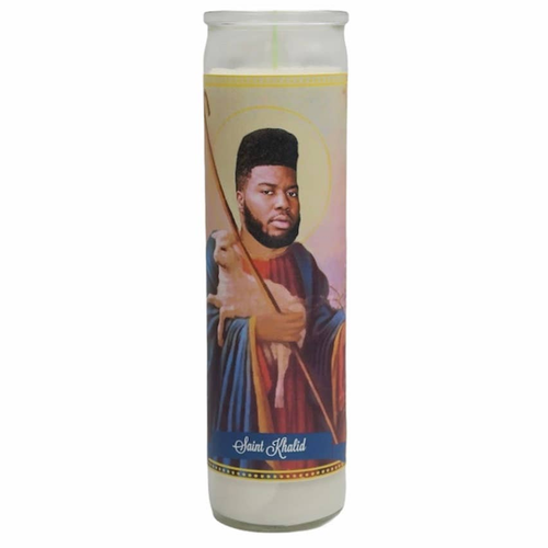 Khalid Devotional Prayer Saint Candle