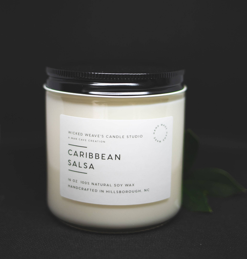 Caribbean Salsa Soy Wax Candle (4 Size Options)