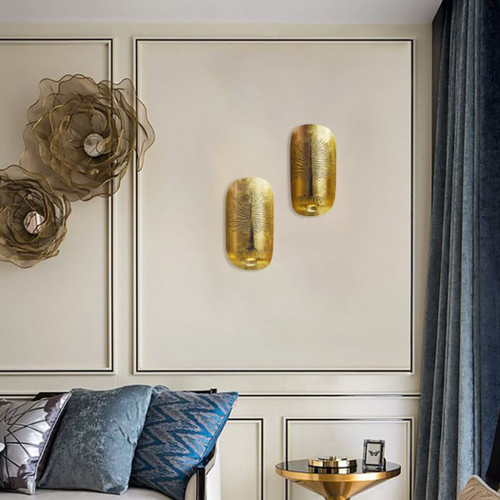 Gold Wall Candle Sconces 