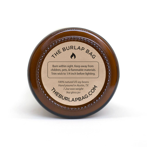 The Burlap Bag Candles