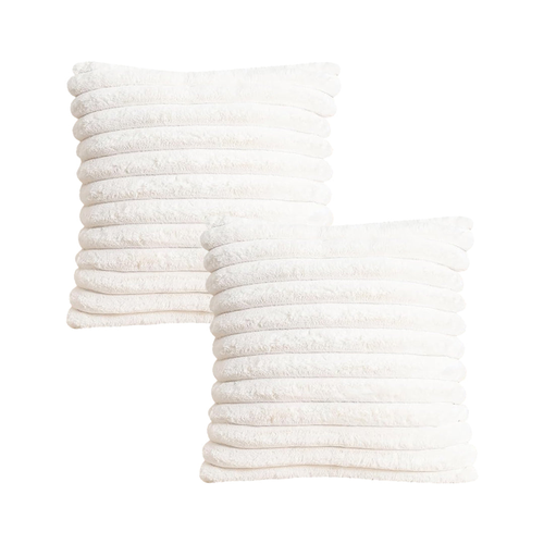 Boho Cream Tassel Throw Pillow Cover