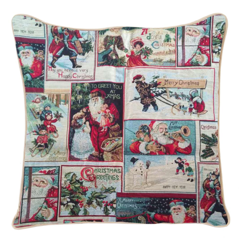 Xmas Santa Pillowcase Cushion Cover 