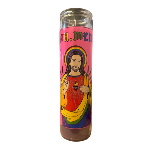 Ah, Men Pride Devotional Prayer Saint Candle