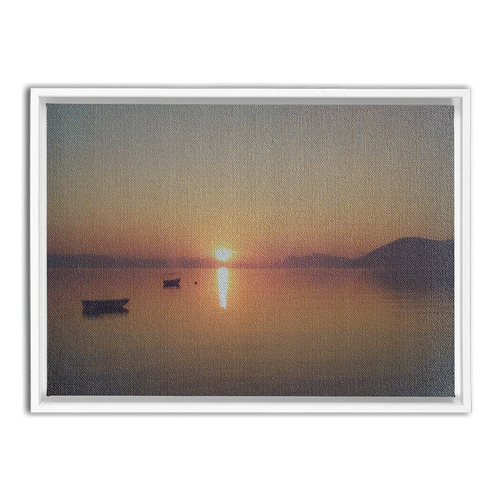 Distant Shores - Framed Traditional Stretched Canvas