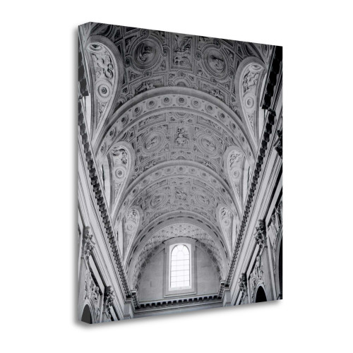 Paris 2 Wrapped Canvas Print Living Room Wall Art