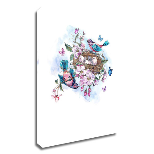 "New Beginning" Wrapped Canvas Print Wall Art