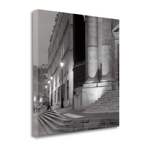 Paris 3 Wrapped Canvas Print Wall Art