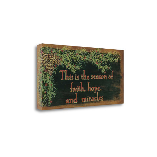 This Is The Season 1 Wrapped Canvas Print Living Room Wall Art