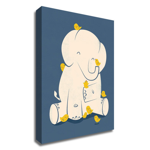 "Big Mama" Wrapped Canvas Print Wall Art