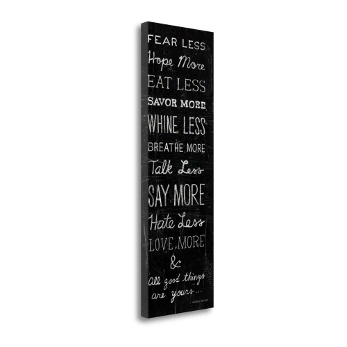 All Good Things 2 Wrapped Canvas Print Living Room Wall Art