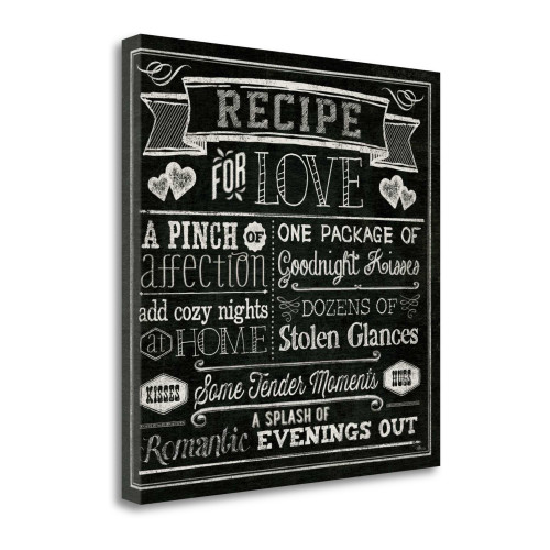 Thoughtful Recipes III Wrapped Canvas Print Living Room Wall Art