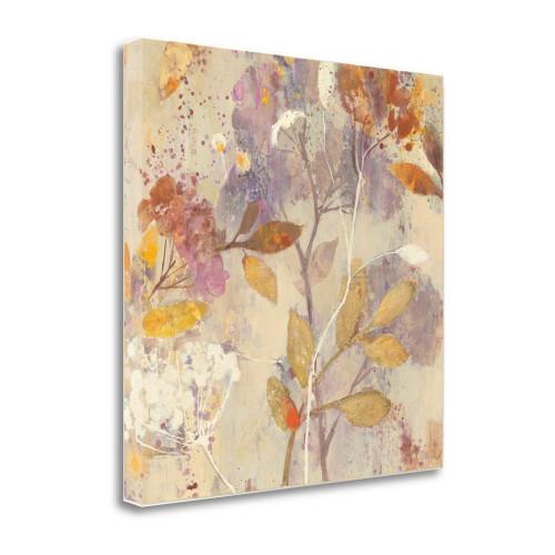 Autumn Botanicals II Wrapped Canvas Print Living Room Wall Art