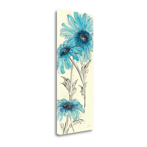 Daisy Dreams II Wrapped Canvas Print Living Room Wall Art