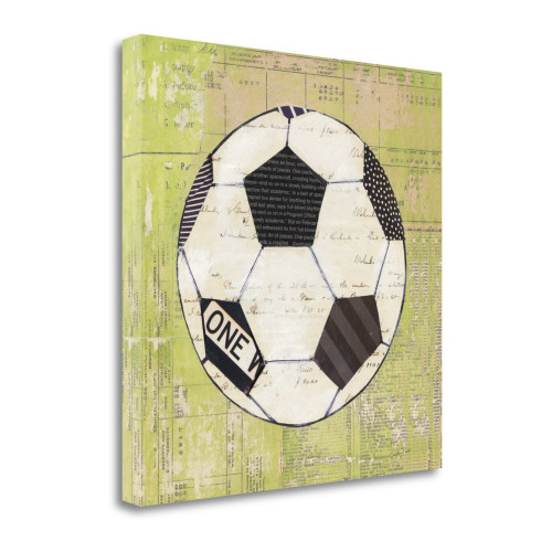 Play Ball III Wrapped Canvas Print Living Room Wall Art