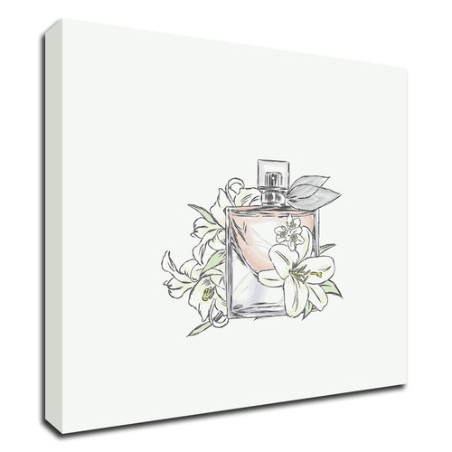 "Perfume Vi" Wrapped Canvas Print Wall Art