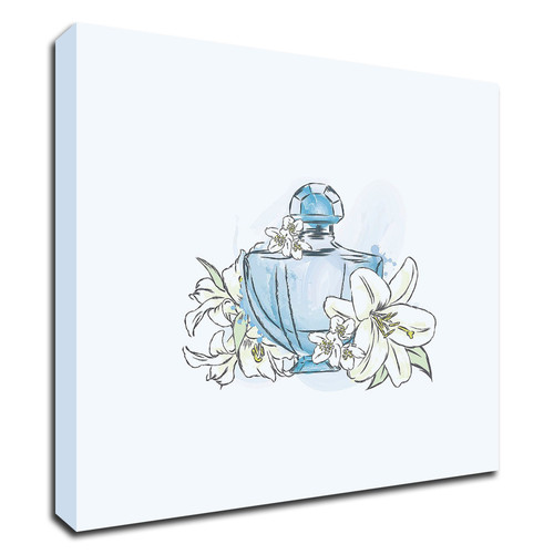 "Perfume Ii" Wrapped Canvas Print Wall Art